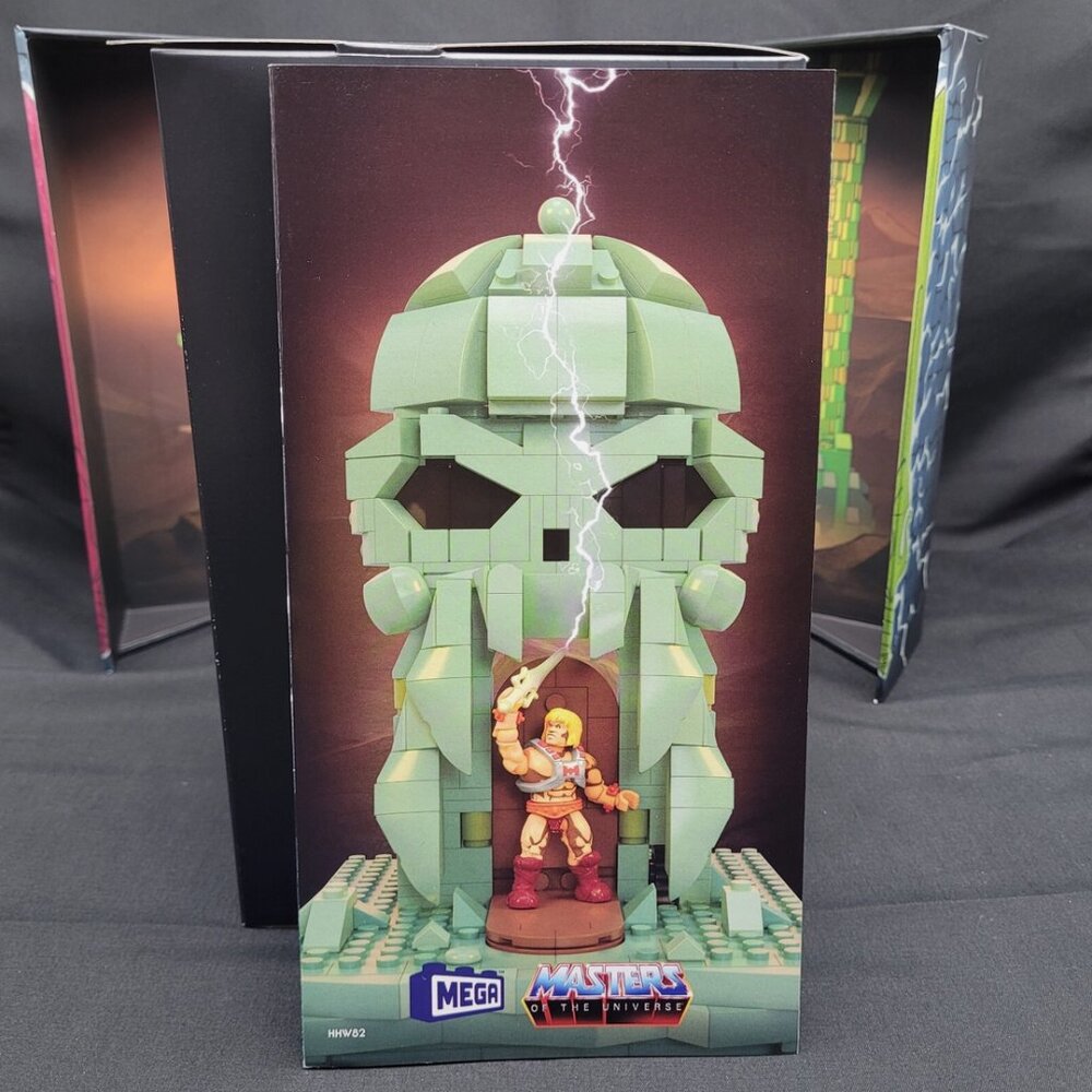 SDCC 2022 MATTEL MEGA CONSTRUX MASTERS OF THE UNIVERSE CASTLE GRAYSKULL SET MOTU